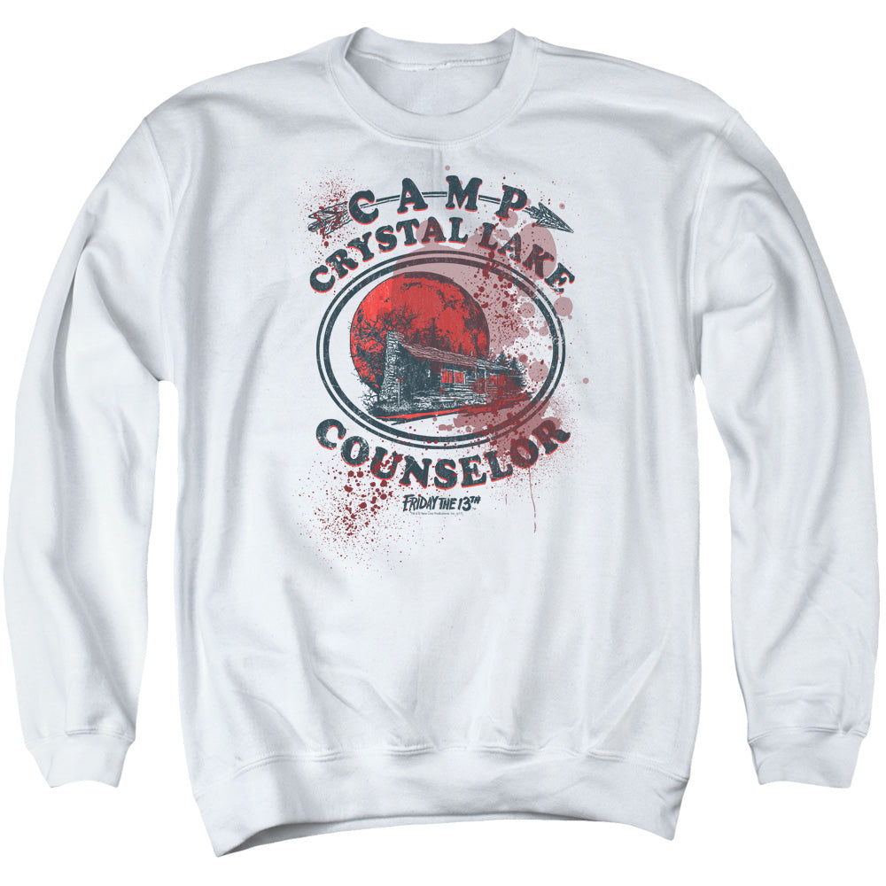 Friday The 13th Camp Crystal Lake Counselor Adult Unisex T Shirt White