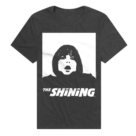 The Shining Danny White Adult Unisex T Shirt Charcoal