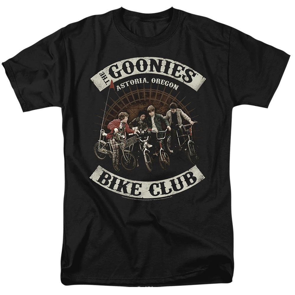 Goonies Bike Club Adult Unisex T Shirt Black