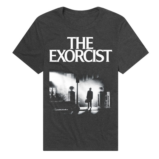 The Exorcist Poster Adult Unisex T Shirt Charcoal