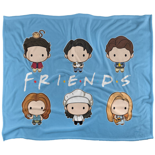 Chibi Characters 50x60 Blanket