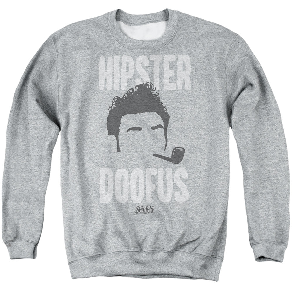 Hipster Doofus Kramer Seinfeld Adult T Shirt Grey