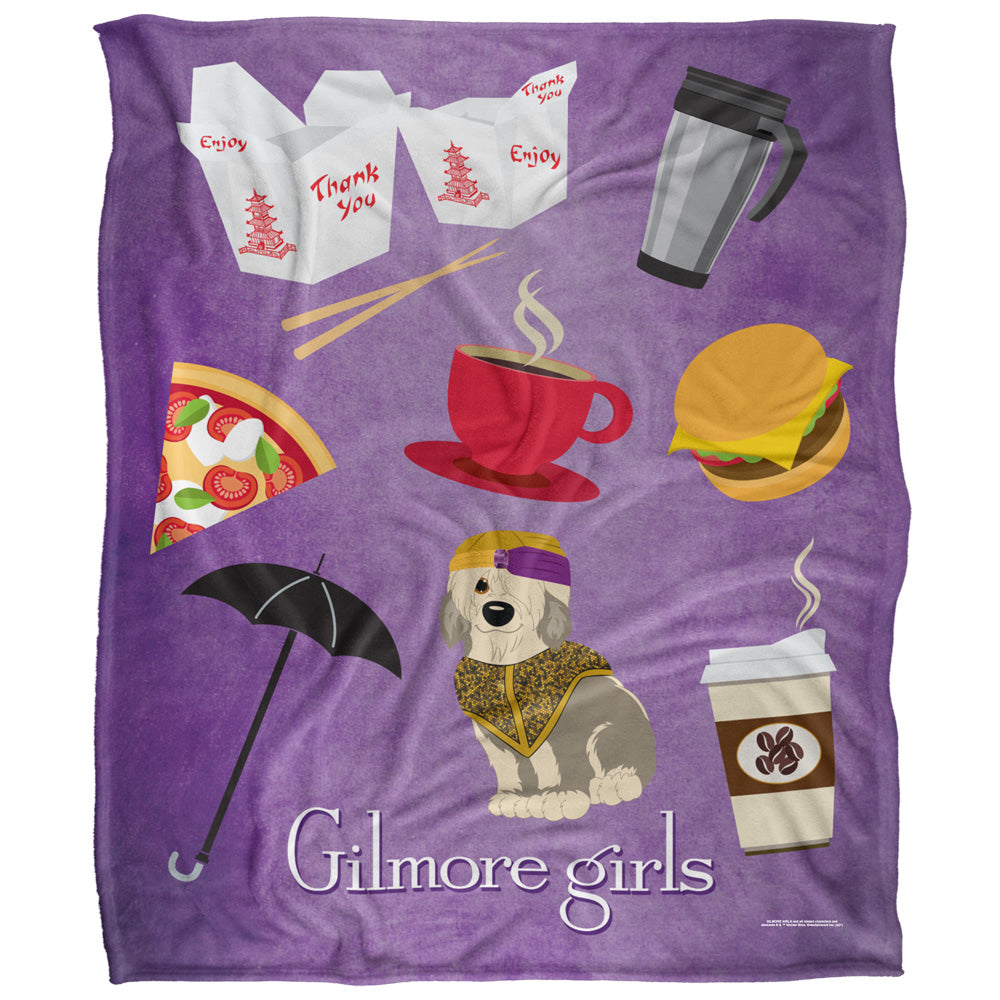 Gilmore Girls Collage Silky Touch Super Soft Throw Blanket 50" x 60"