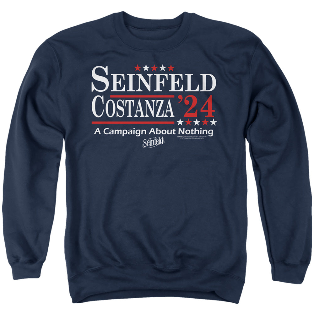 Classic Seinfeld Election Tee Unisex Adult T Shirt Navy