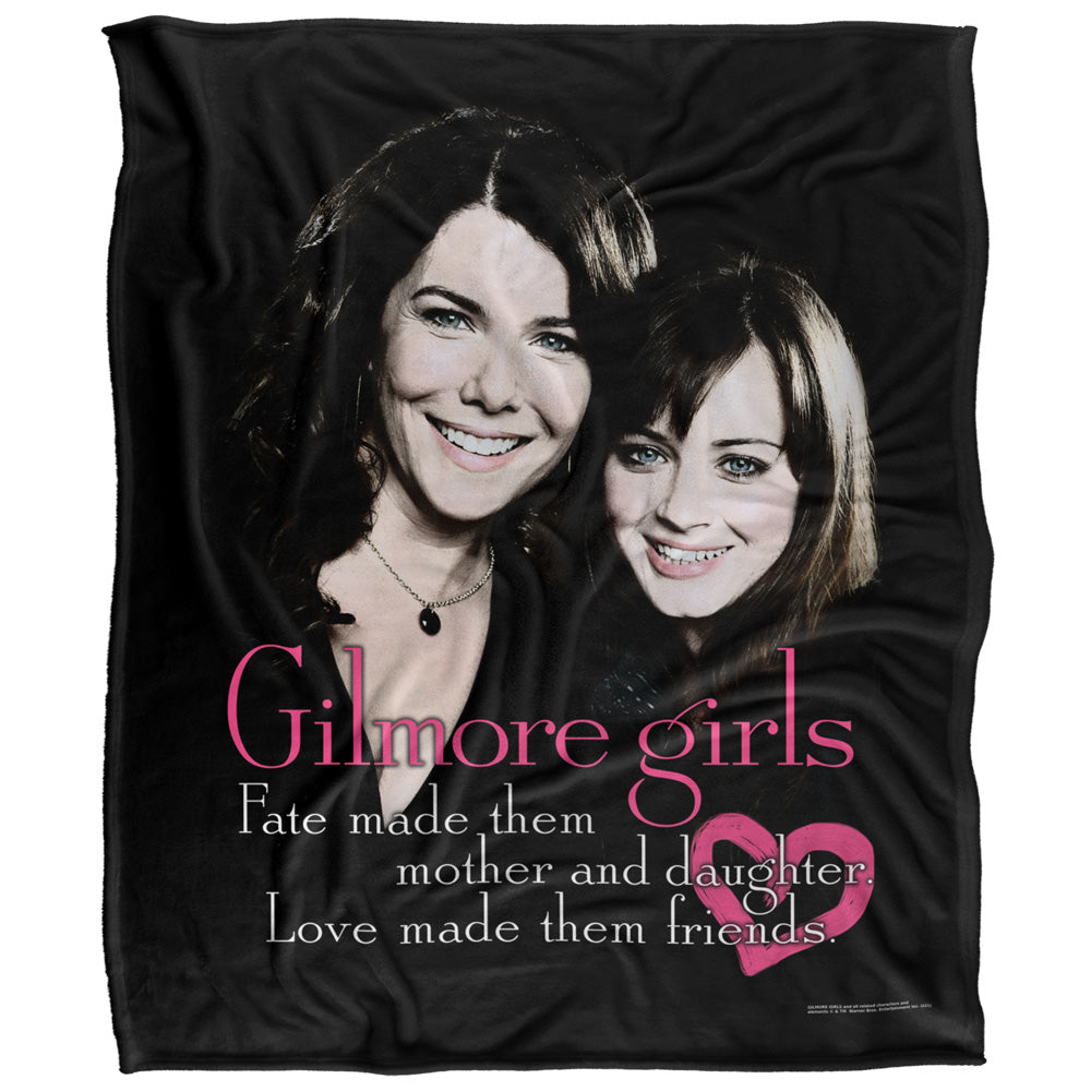 Gilmore Girls The Girls Silky Touch Super Soft Throw Blanket 50" x 60"