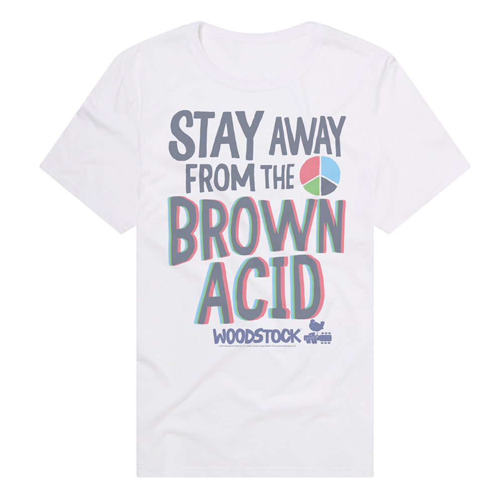 Stay Away From Brown Acid - Woodstock - Shirt - Popfunk