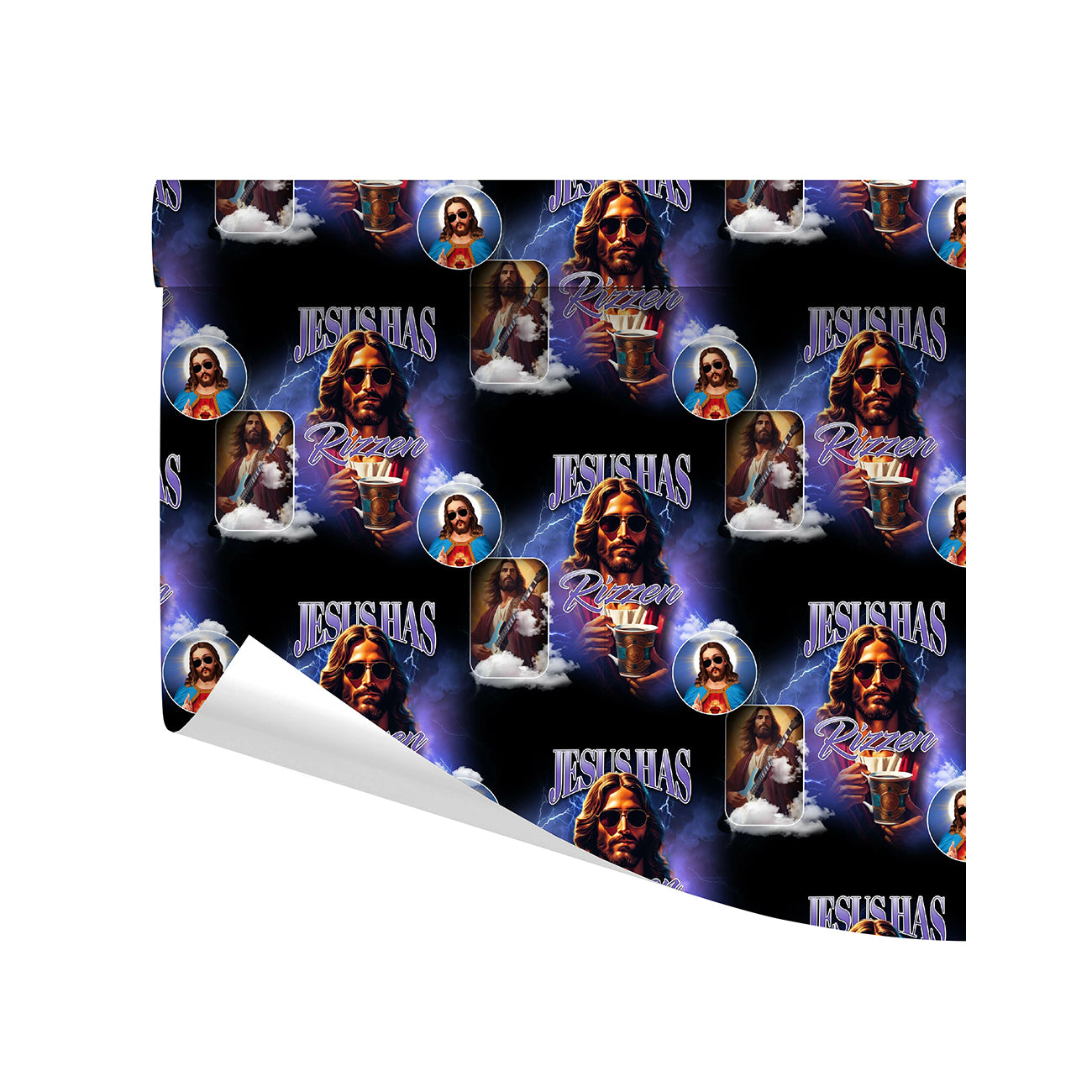 Jesus Has Rizzen Wrapping Paper 30"x72"