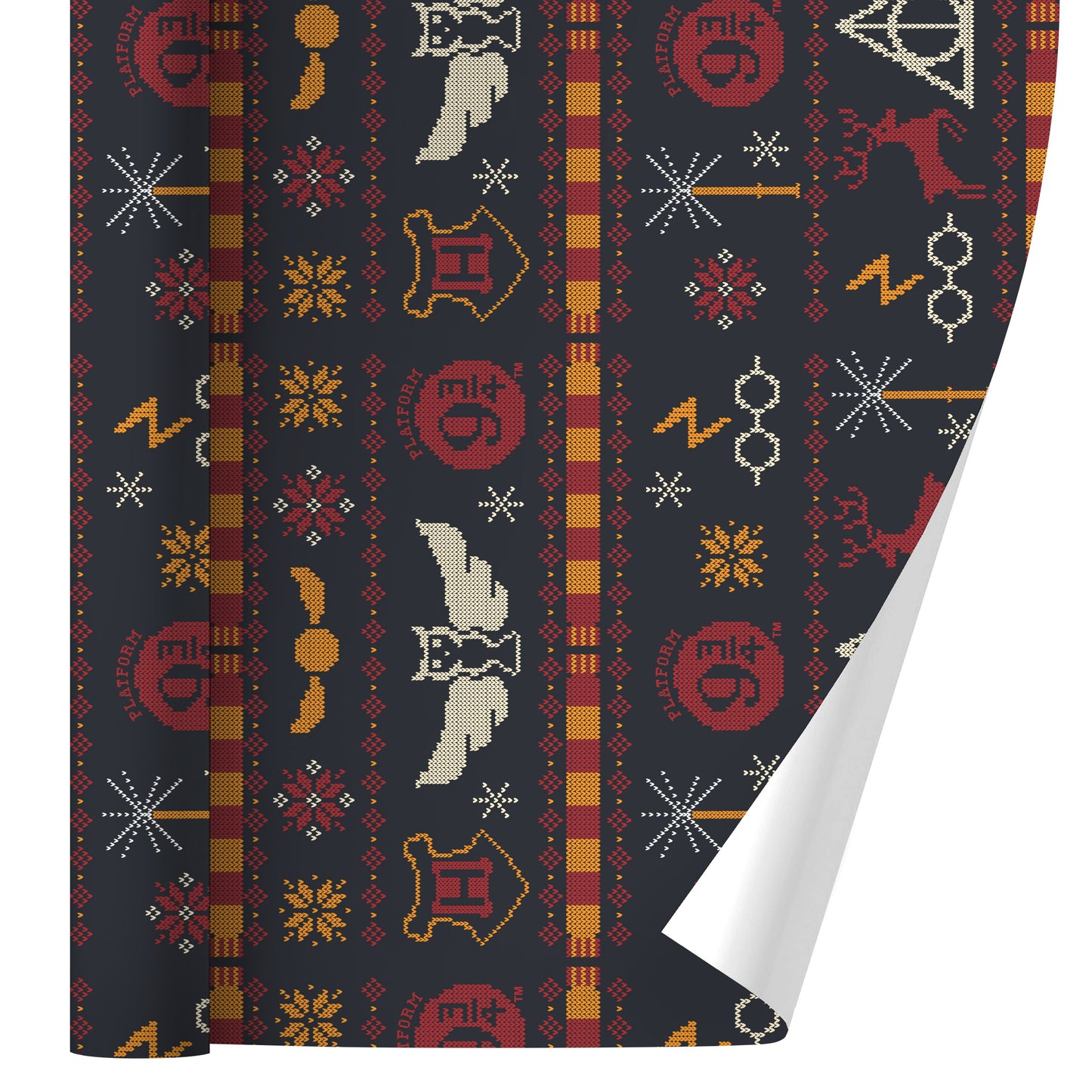 Harry Potter Holiday Gift Wrap + Stickers Bundles