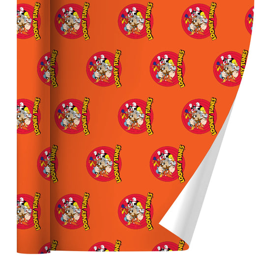 Looney Tunes Group Gift Wrap Wrapping Paper Rolls 30" x 72"