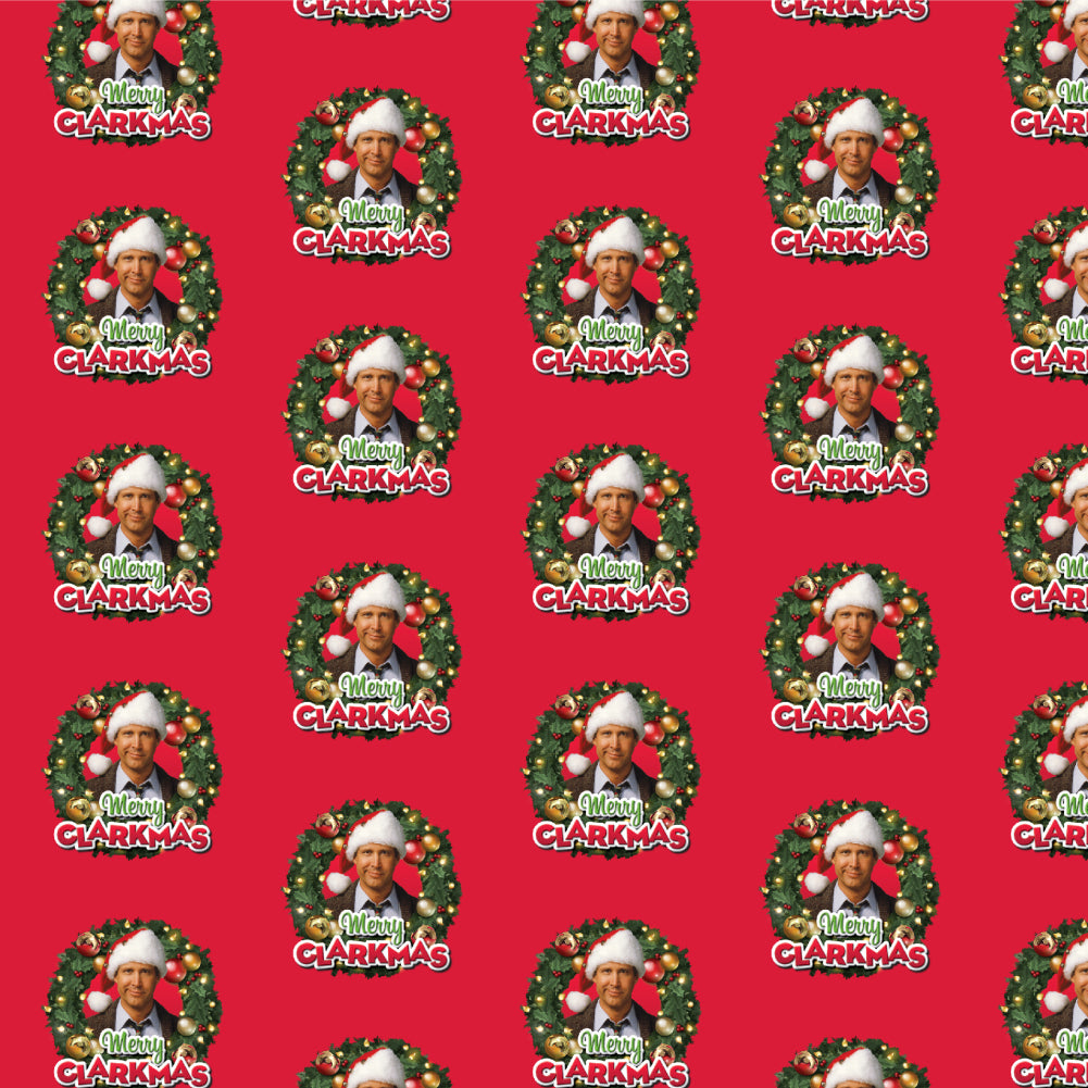 Christmas Vacation Merry Clarkmas Gift Wrap Wrapping Paper Rolls 30" x 72"