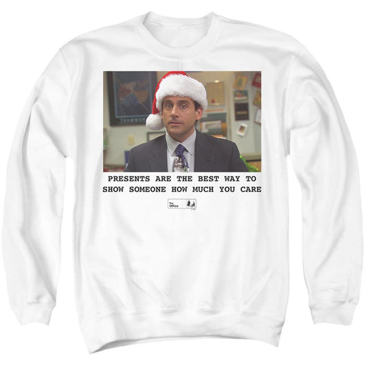 The Office Michael Scott Christmas Care Unisex Adult Sweatshirt