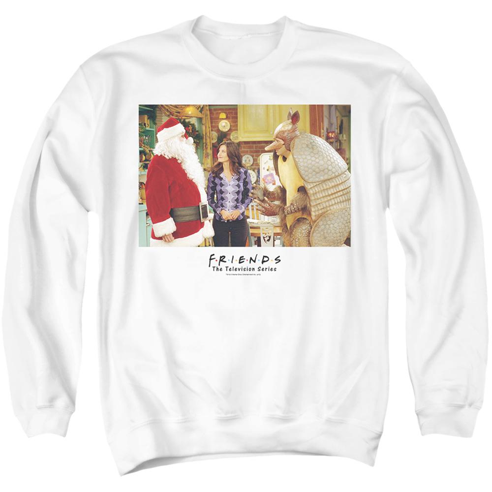 Friends Merry Christmas Scene Unisex Adult Sweatshirt